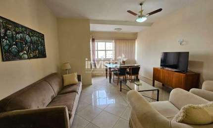 Apartamento com 2 quartos para alugar no Gonzaga, Santos 
