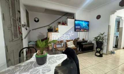 Casa com 2 quartos à venda no Macuco, Santos 