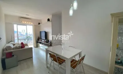 Apartamento com 2 quartos à venda no Marapé, Santos 