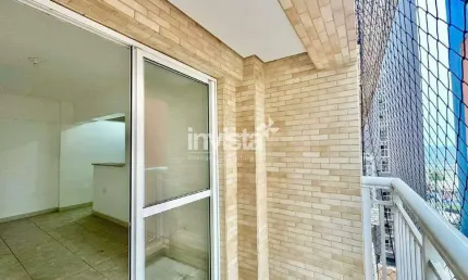 Apartamento com 2 quartos à venda no José Menino, Santos 