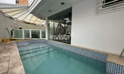 Casa com 3 quartos à venda no Embaré, Santos 