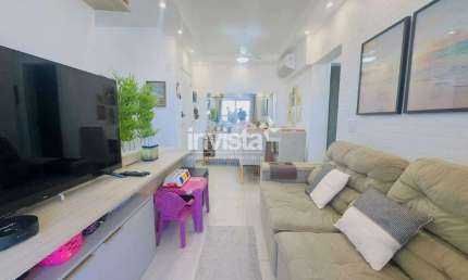 Apartamento com 2 quartos à venda no Marapé, Santos 