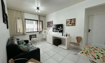 Apartamento com 2 quartos à venda no Embaré, Santos 