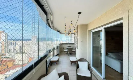 Apartamento com 3 quartos à venda no Boqueirão, Santos 