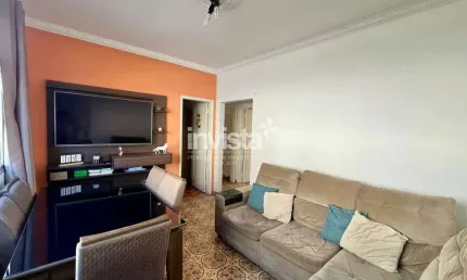 Apartamento com 2 quartos à venda no Embaré, Santos 