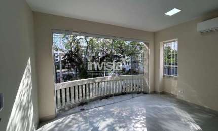 Sala comercial para alugar no Gonzaga, Santos 