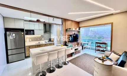 Apartamento com 2 quartos à venda no Gonzaga, Santos 