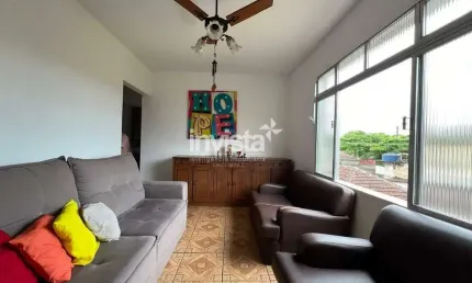 Apartamento com 2 quartos à venda no Macuco, Santos 