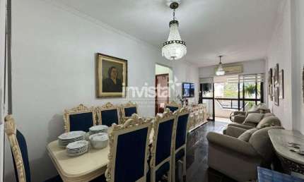 Apartamento com 2 quartos para alugar no Embaré, Santos 