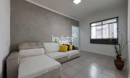 Apartamento com 2 quartos à venda na Vila Mathias, Santos 