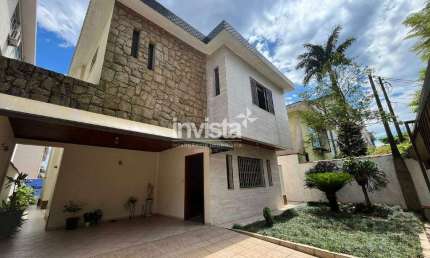 Casa com 3 quartos para alugar no Aparecida, Santos 