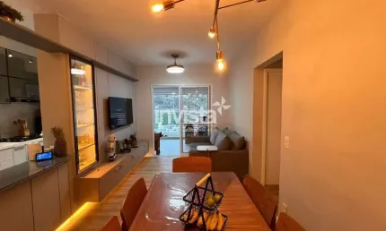 Apartamento com 2 quartos à venda no José Menino, Santos 