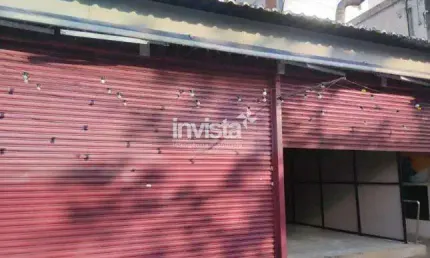 Ponto comercial para alugar no Embaré, Santos 