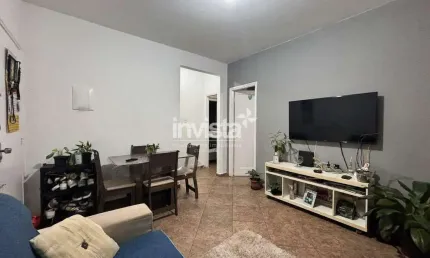 Apartamento com 2 quartos à venda na Vila Mathias, Santos 