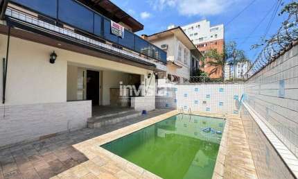 Casa com 3 quartos à venda no Marapé, Santos 