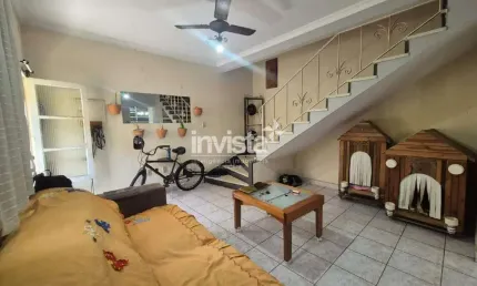 Casa com 2 quartos à venda no Campo Grande, Santos 