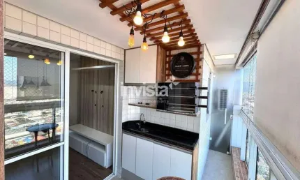 Apartamento com 1 quarto à venda no Macuco, Santos 