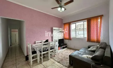 Apartamento com 2 quartos à venda na Vila Mathias, Santos 