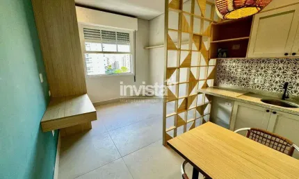 Apartamento com 1 quarto à venda no Ponta da Praia, Santos 