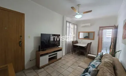 Apartamento com 1 quarto à venda no Embaré, Santos 