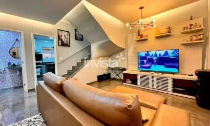 Casa com 3 quartos à venda no Campo Grande, Santos 
