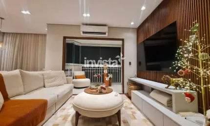 Apartamento com 3 quartos à venda no Boqueirão, Santos 