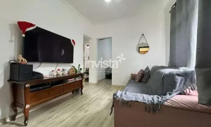 Apartamento com 2 quartos à venda no Embaré, Santos 