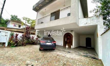 Casa com 4 quartos à venda no Marapé, Santos 