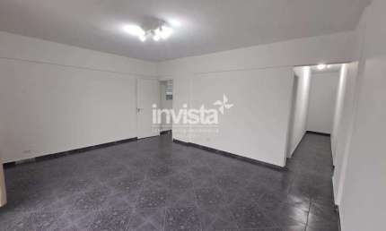Apartamento com 3 quartos para alugar no Gonzaga, Santos 