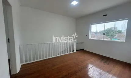 Casa com 2 quartos para alugar no Macuco, Santos 