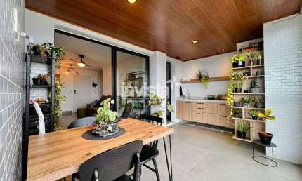Apartamento com 2 quartos à venda no Boqueirão, Santos 