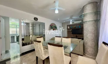 Apartamento com 3 quartos à venda no Gonzaga, Santos 