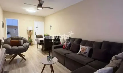 Apartamento com 2 quartos à venda no Ponta da Praia, Santos 