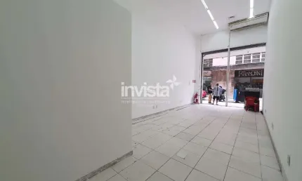 Ponto comercial para alugar no Centro, Santos 