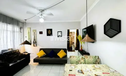 Apartamento com 1 quarto à venda no Boqueirão, Santos 
