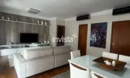 Apartamento com 3 quartos para alugar no Embaré, Santos 