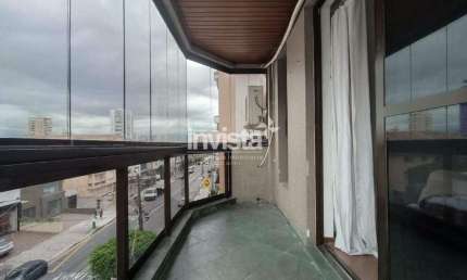 Apartamento para Alugar com 3 Dormitórios e Varanda no Bairro do Embaré