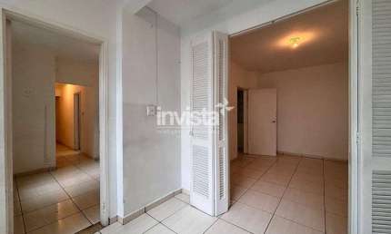 Apartamento com 1 quarto para alugar no José Menino, Santos 