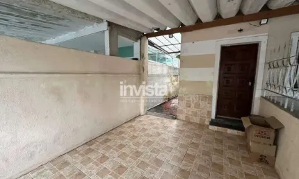 Casa com 2 quartos à venda na Vila Mathias, Santos 