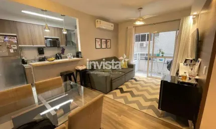 Apartamento com 2 quartos à venda no José Menino, Santos 