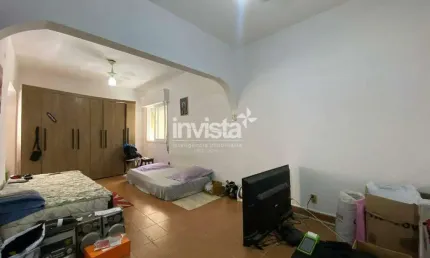 Apartamento com 1 quarto à venda no Embaré, Santos 