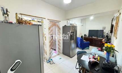 Apartamento com 1 quarto à venda no José Menino, Santos 