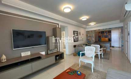 Apartamento com 3 quartos para alugar no Aparecida, Santos 