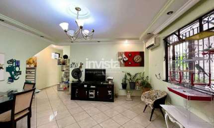 Casa com 3 quartos à venda no Aparecida, Santos 