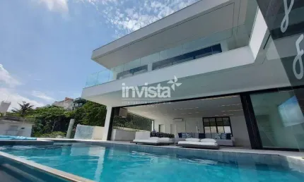 Casa com 6 quartos para alugar na Península, Guarujá 