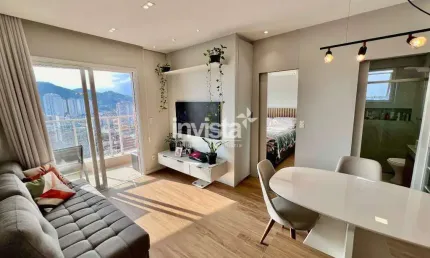 Apartamento com 1 quarto à venda no Campo Grande, Santos 