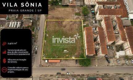 Terreno comercial para alugar na Vila Sonia, Praia Grande 