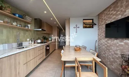 Apartamento com 2 quartos à venda no Embaré, Santos 