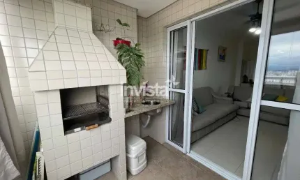 Apartamento com 2 quartos à venda no Ponta da Praia, Santos 