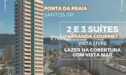 Apartamento com 2 quartos à venda no Ponta da Praia, Santos 